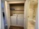 Laundry closet with washer and dryer included at 1804 Discus Dr, Las Vegas, NV 89108