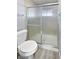 Clean bathroom with a large shower and updated fixtures at 2080 Karen Ave # 49, Las Vegas, NV 89169