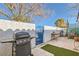 Private patio with grill and seating area at 2137 Willowbury Dr # B, Las Vegas, NV 89108