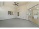 Spacious covered patio with access to the kitchen and backyard at 2250 Xenia Ave, Pahrump, NV 89048