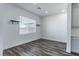 Bright dining area with hardwood floors and built-in shelving at 230 Palisade Falls Ave, Henderson, NV 89015