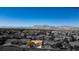 Aerial view of single-story house with mountain backdrop at 3109 Siena Cir, Las Vegas, NV 89128