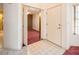 Bright entryway with tile floors and view of living room at 3109 Siena Cir, Las Vegas, NV 89128