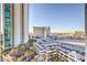 Aerial view showcasing the building and surrounding area at 322 Karen Ave # 1001, Las Vegas, NV 89109