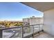 Balcony with panoramic view of city skyline at 322 Karen Ave # 1001, Las Vegas, NV 89109