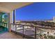 Stunning nighttime cityscape view from a condo balcony at 322 Karen Ave # 1001, Las Vegas, NV 89109