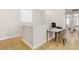 Bright loft space features a built-in desk and hardwood floors at 355 Purple Sandpiper St, Las Vegas, NV 89138