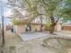 Backyard with patio and mature shade tree at 3644 San Pascual Ave, Las Vegas, NV 89115