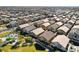 Wide aerial view of community and landscape at 4710 Frasers Owl Ave # 103, North Las Vegas, NV 89084