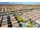 Aerial view showing community and mountain views at 4710 Frasers Owl Ave # 103, North Las Vegas, NV 89084