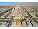 Wide aerial view of the community and landscape at 4710 Frasers Owl Ave # 103, North Las Vegas, NV 89084