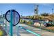 Playground with safety surfacing at 4710 Frasers Owl Ave # 103, North Las Vegas, NV 89084