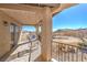 Spacious balcony boasting scenic views at 4780 Mack Ct, Pahrump, NV 89060