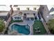 Home features a private pool, backyard and solar panels at 7131 Rosecrans St, Las Vegas, NV 89166