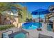 Resort-style pool with ample lounge space and a tranquil atmosphere at 7420 Bush Garden Ave, Las Vegas, NV 89129