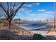 Outdoor community basketball court with blue surface at 848 Waterloo Dr, Henderson, NV 89002