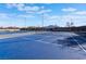 Community tennis courts with blue surface and mountain backdrop at 848 Waterloo Dr, Henderson, NV 89002