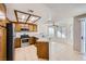 Kitchen with stainless steel appliances and wood cabinets at 8633 Portofino Ct, Las Vegas, NV 89117