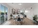 Bright dining area with kitchen view at 9465 White Fir Grove Ct, Las Vegas, NV 89143