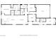 Floor plan depicting a home's layout, including bedrooms, bathrooms, kitchen, and garage at 9465 White Fir Grove Ct, Las Vegas, NV 89143