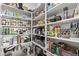 Well-stocked pantry with ample shelving at 9465 White Fir Grove Ct, Las Vegas, NV 89143