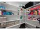 Well-organized pantry with ample shelving for storage at 3957 Little Creek Ave, Las Vegas, NV 89141