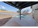 Relaxing backyard oasis with a sparkling pool at 1513 Irene Dr, Boulder City, NV 89005