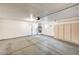 Attached garage with ample space for storage and two vehicles at 1809 Derbyshire Dr, Las Vegas, NV 89117