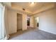 Bright bedroom with double door closet and plush carpeting at 2405 W Serene Ave # 536, Las Vegas, NV 89123