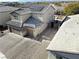 Two-story house with attached garage and solar panels at 3439 Midnight Shadows Way, North Las Vegas, NV 89032