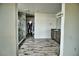 Primary bathroom with walk-in shower and double vanity at 3439 Midnight Shadows Way, North Las Vegas, NV 89032