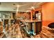 Modern kitchen with granite countertops and stainless steel appliances at 3439 Midnight Shadows Way, North Las Vegas, NV 89032