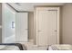 Bright bedroom with sliding closet doors and access to hallway at 4471 Dean Martin Dr # 1002, Las Vegas, NV 89103