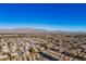 Community view with mountain backdrop at 5684 Bishop Flowers St, Las Vegas, NV 89130