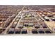 Aerial view of community amenities including a park, playground, and pool at 846 Star Estates Ave, North Las Vegas, NV 89086