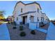 Inviting two-story home with low maintenance landscaping and a covered entryway at 846 Star Estates Ave, North Las Vegas, NV 89086