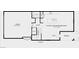 Detailed first floor plan featuring a kitchen/living/dining area, garage, bathroom, and veranda at 846 Star Estates Ave, North Las Vegas, NV 89086