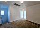 Upstairs hallway with carpet and neutral paint at 846 Star Estates Ave, North Las Vegas, NV 89086