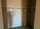 Large closet with double hanging rods for storage at 8520 Insignia Ave # 104, Las Vegas, NV 89178