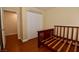 Small bedroom with wood flooring and double door closet at 8600 W Charleston Blvd # 2101, Las Vegas, NV 89117