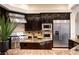 Spacious kitchen with stainless steel appliances and granite countertops at 9513 Verlaine Ct, Las Vegas, NV 89145