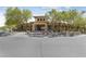Community center building with welcoming entrance and landscaping at 10372 Hawks Wing St, Las Vegas, NV 89178