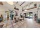 Elegant lobby with comfortable seating and high ceilings at 10372 Hawks Wing St, Las Vegas, NV 89178