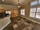 Kitchen nook with built-in desk and plenty of natural light at 121 E Cypress Dr, Henderson, NV 89015