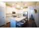 Modern kitchen with stainless steel appliances and granite countertops at 161 Petaluma Valley Dr, Las Vegas, NV 89138