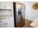 Stainless steel refrigerator in modern kitchen at 161 Petaluma Valley Dr, Las Vegas, NV 89138