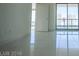 Bright bedroom with large windows and city views at 222 Karen Ave # 2601, Las Vegas, NV 89109