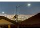 Stunning nighttime view of the city skyline from the property at 2356 Weaverville Dr, Henderson, NV 89044