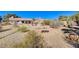 Landscaped backyard with desert plants at 3331 Palmdesert Way, Las Vegas, NV 89120