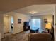 Living room with view into bedroom and access to balcony at 3550 Bay Sands Dr # 2088, Laughlin, NV 89029